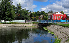 Novozybkov. Zybkoe lake