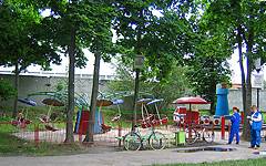 Novozybkov. City park