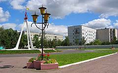 Новозыбков. Площадь Дружбы славянских народов