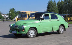Novozybkov. The oldest taxi