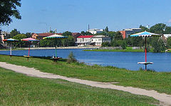 Novozybkov. Karna lake