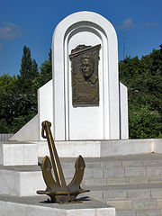 Novozybkov. Monument to R.E.Alekseev