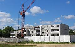 Новозыбков. Строящийся жилой дом на Садовой улице
