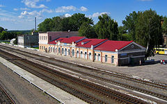 Novozybkov. Railway station