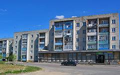 Novozybkov. Apartment house.
