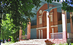 Novozybkov. City park