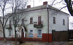 Novozybkov. Apartment house.