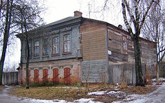 Novozybkov. Private house.