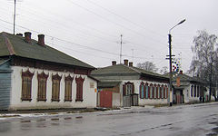 Novozybkov. Private house.
