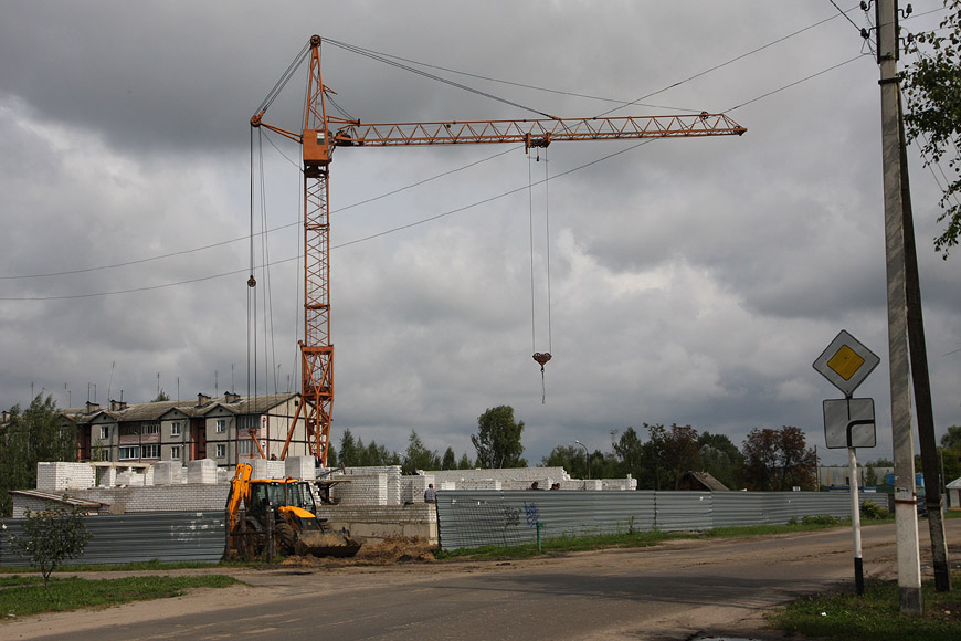 Строительство пятиэтажного 54-квартирного дома (ул. 307 дивизии, 2)