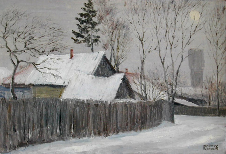 Переулок (худ. К.Попов)