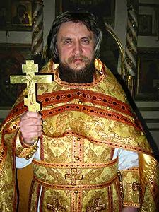 Отец Сергий. Настоятель Никольско-Рождественского храма в г.Новозыбкове.