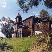 Церковь в Людково (~1995). Фото: А.Карпов